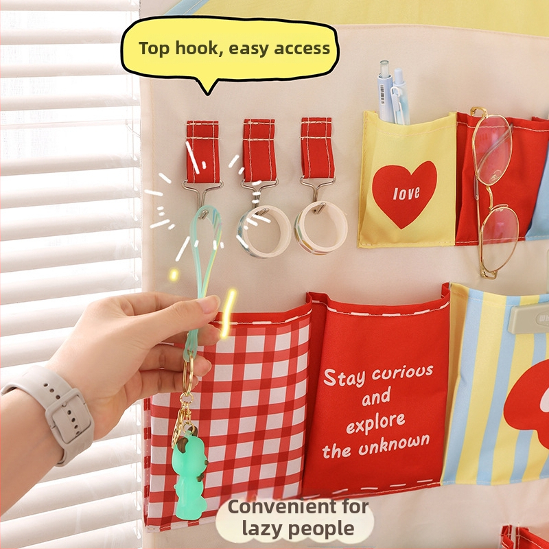 Visiaca taška na skladovanie z polyestera, na stenu, do spálne, viacúčelová