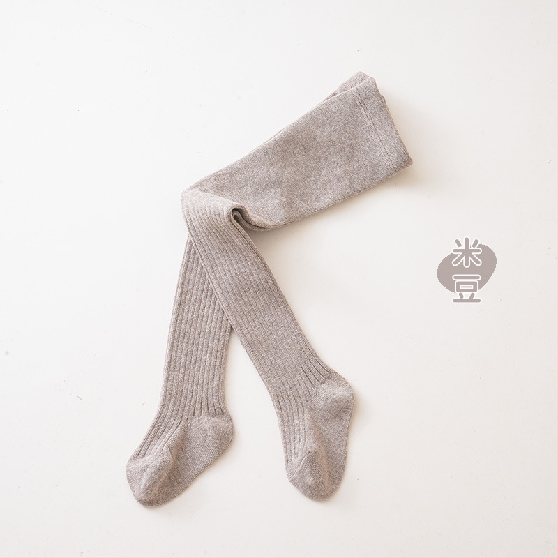 Bērnu pantyhose meitenēm, kokvilna, elpojošs džakarda svītru raksts, 80% kokvilna, pavasaris-rudens, 1–3 gadi