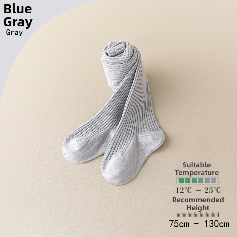 Bērnu pantyhose meitenēm, kokvilna, elpojošs džakarda svītru raksts, 80% kokvilna, pavasaris-rudens, 1–3 gadi