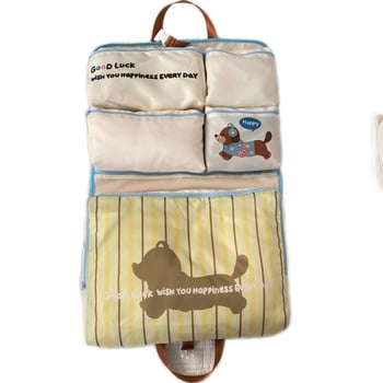 Dachshund viseća torba za organizaciju — tekstil, za zid, skladištenje u spavaćoj sobi, višestruka namjena