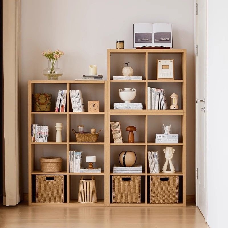 Coș de depozitare cu model în carouri, ratan artificial, din paie, stil pastoral, organizare casnică, model 2025