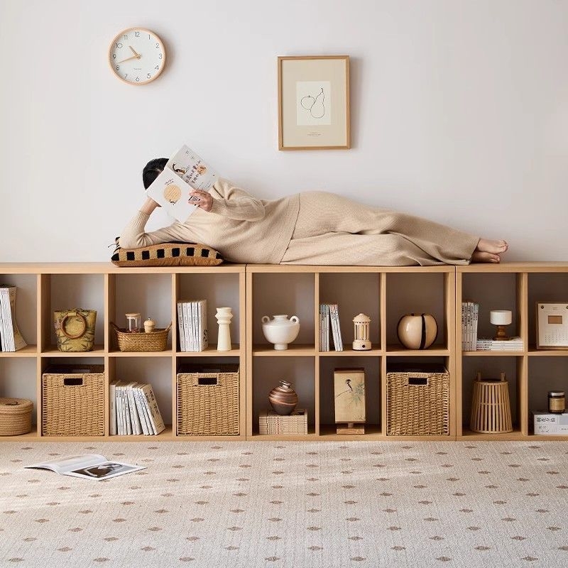 Coș de depozitare cu model în carouri, ratan artificial, din paie, stil pastoral, organizare casnică, model 2025