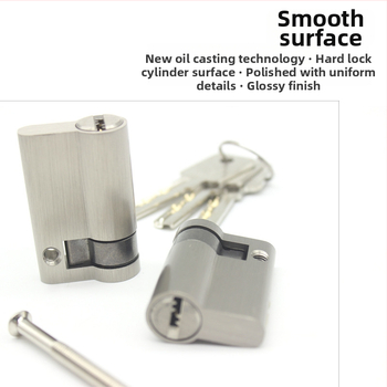 Duru spynos cilindras – žalvarinis, modelis 69686, modernus minimalistinis stilius, svoris 100 g