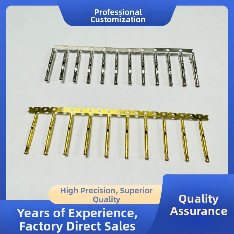 Latons medicīnas terminālais elektroniskais savienotājs – augsta vadītspēja, ūdensnecaurlaidīgs dizains, HS zīmols, atļautas privātās preču zīmoli