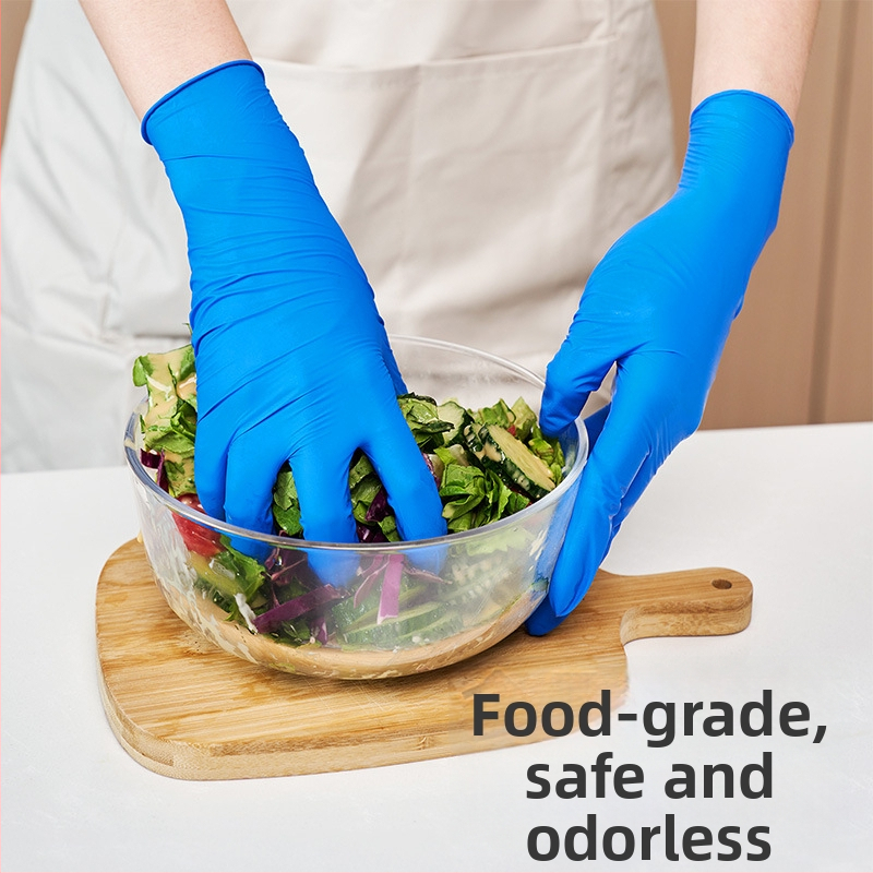 Blue Sail Medical vienreizējās cimdi ēdināšanai un saimniekošanai