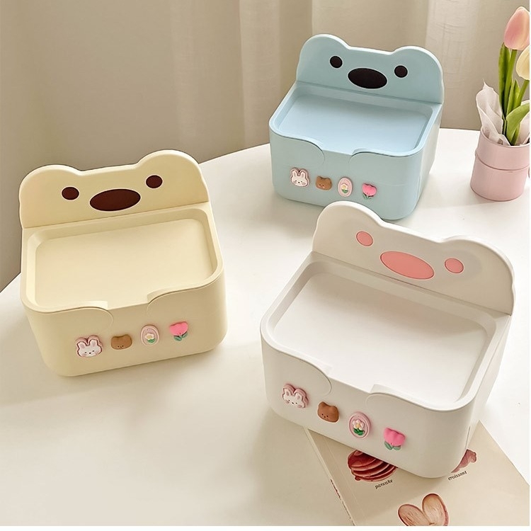 Cutie de hârtie pentru baie, montată pe perete, material PP, impermeabilă, model W2056, instalare fără găuri.