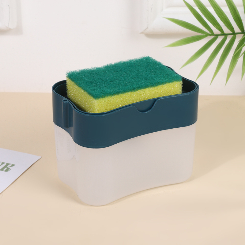 Muilo dozatorius/kastė virtuvei – rankinis paspaudimas, PP medžiaga, 130 g, šiuolaikiškas minimalistinis stilius