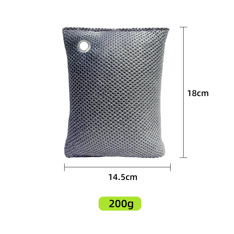 Torba od bambusovog ugljena za uklanjanje formaldehida, za ormariće i prostorije, 75 g, miris bambusovog ugljena