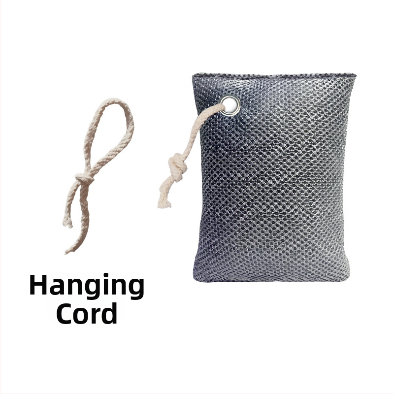 Bambuko anglies maišelis formaldehīdui šalinti, spintoms ir patalpoms, 75 g, bambuko anglies kvapas