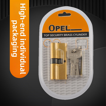 Varinis spynos cilindras, modelis BCCYD, su 5 slotų raktais, tinkamas saugioms durims ir namams