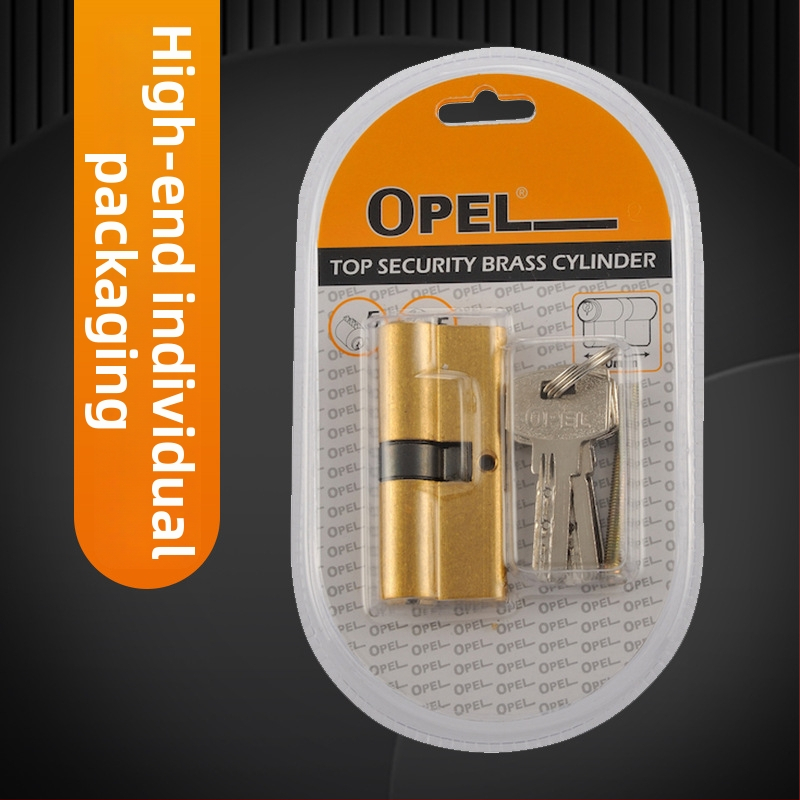 Meda slēdzenes cilindrs, modelis BCCYD, ar 5 slotiem atslēgām, piemērots drošības durvīm un mājām