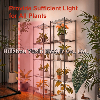 Pilno spektro vidaus augalų lempute su aliuminio korpusu, 85 LED, 1000 lm, IP44, 12V įėjimas