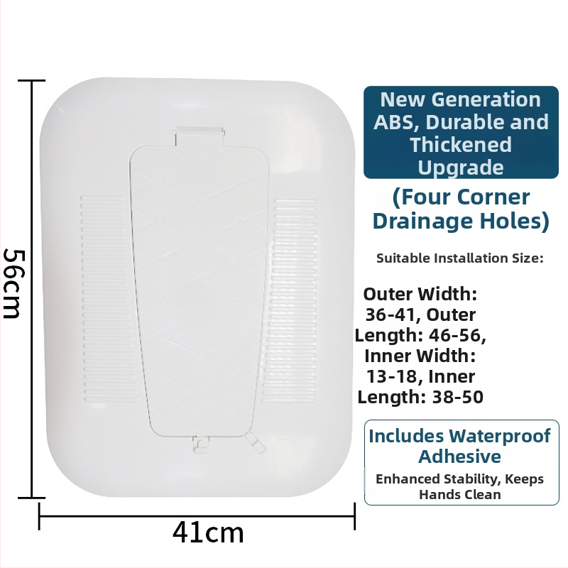 Xin Leon Storas ABS Sėdynė Squat Tualetui, Prieš Kvapą