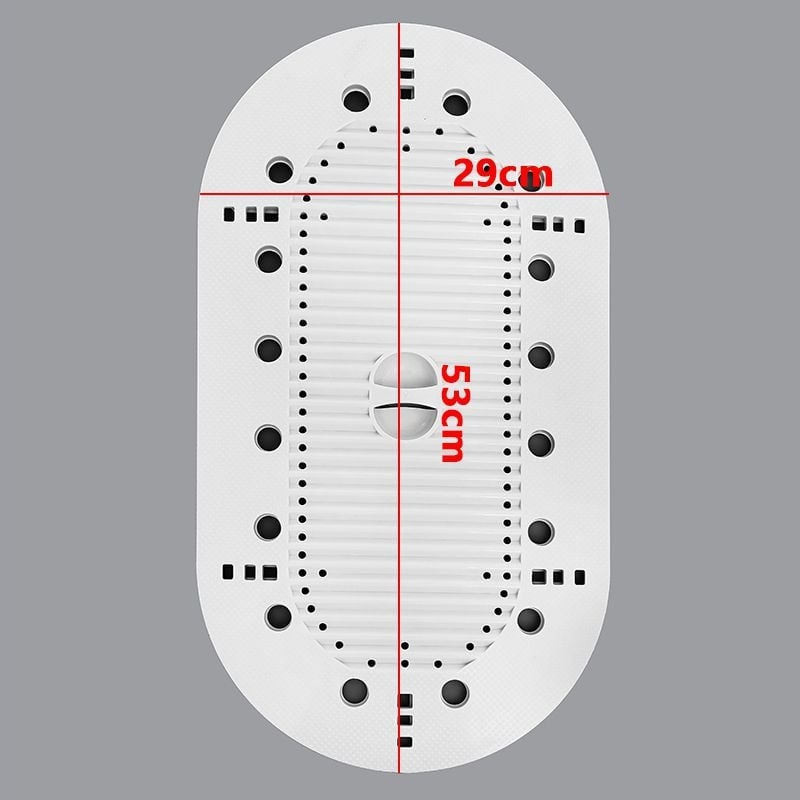 Xin Leon Удебелена ABS седалка за скат тоалет Anti-Odor
