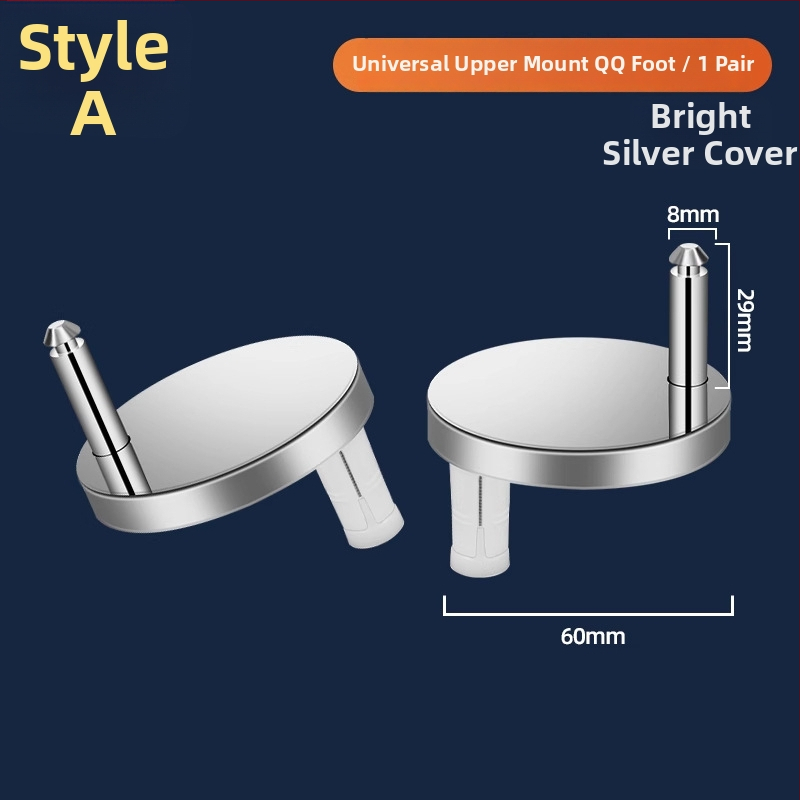 Toaletės sėdynės priedai Caixuan, nerūdijantis plienas, šiuolaikiškas paprastas stilius