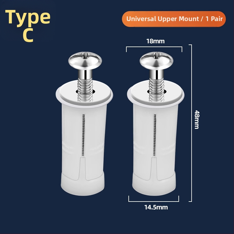 Toaletės sėdynės priedai Caixuan, nerūdijantis plienas, šiuolaikiškas paprastas stilius