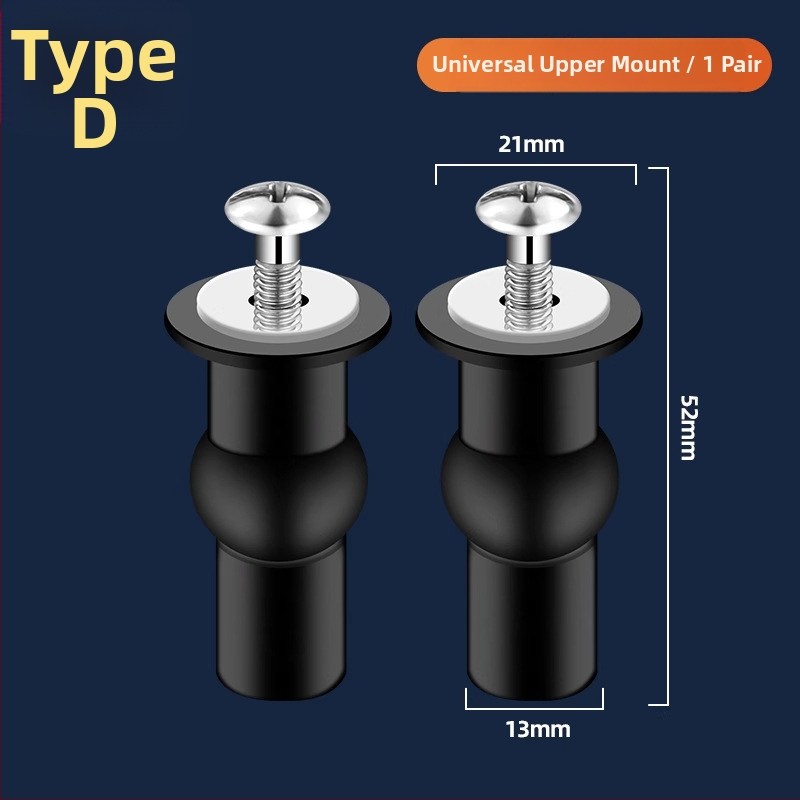 Toaletės sėdynės priedai Caixuan, nerūdijantis plienas, šiuolaikiškas paprastas stilius