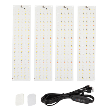 LED plokštė augalų augimui viduje – pilnas spektras, 540 LED, 12V įėjimas, 700 lm, IP54