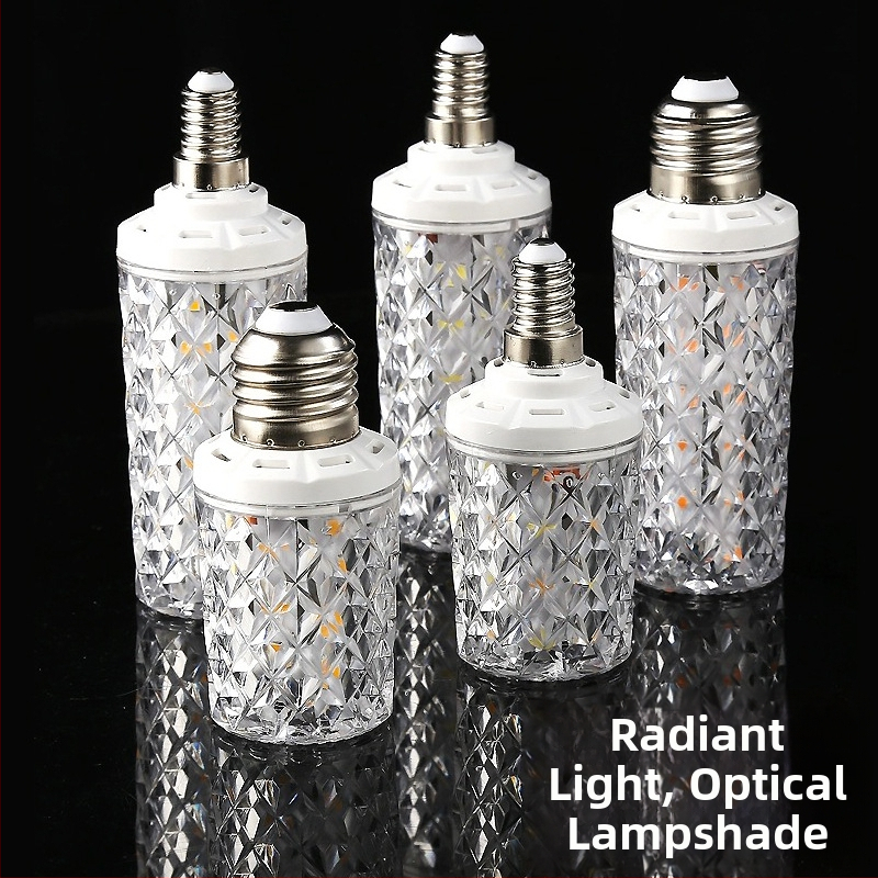 LED kukurūzas lampai ar E14/E27/B22 bāzes | Ieejas spriegums 85-265 V; 360° staru leņķis; 32/40/48 LED diodes; Krāsu temperatūra 3000/4000/6000 K