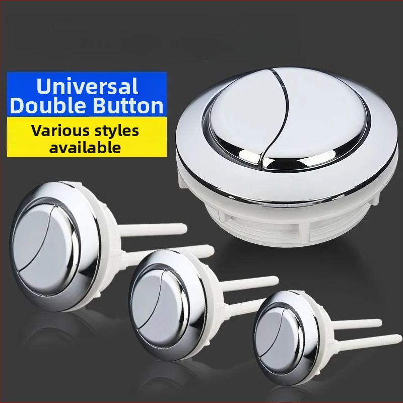 Tualeto bakelio mygtukas - universalus jungiklis, apvalus storinantis mygtukas, priedai; Medžiaga: Kita; CE sertifikatas; Prekės ženklas: Kita; Montavimo paslaugos: Ne