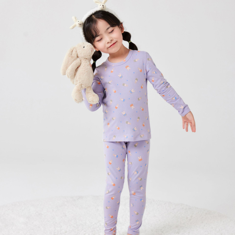 Vaikų komplektas su viršutine ir kelnerėmis rudens-žiemos sezonui, unisex, 95% medvilnė su Lycra, švelnus apdaila (brushed audinys), klasė A, vaikams nuo 8 metų, ūgis >140 cm