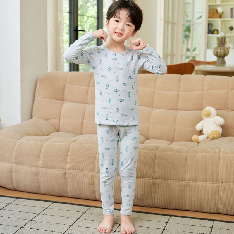 Vaikų komplektas su viršutine ir kelnerėmis rudens-žiemos sezonui, unisex, 95% medvilnė su Lycra, švelnus apdaila (brushed audinys), klasė A, vaikams nuo 8 metų, ūgis >140 cm