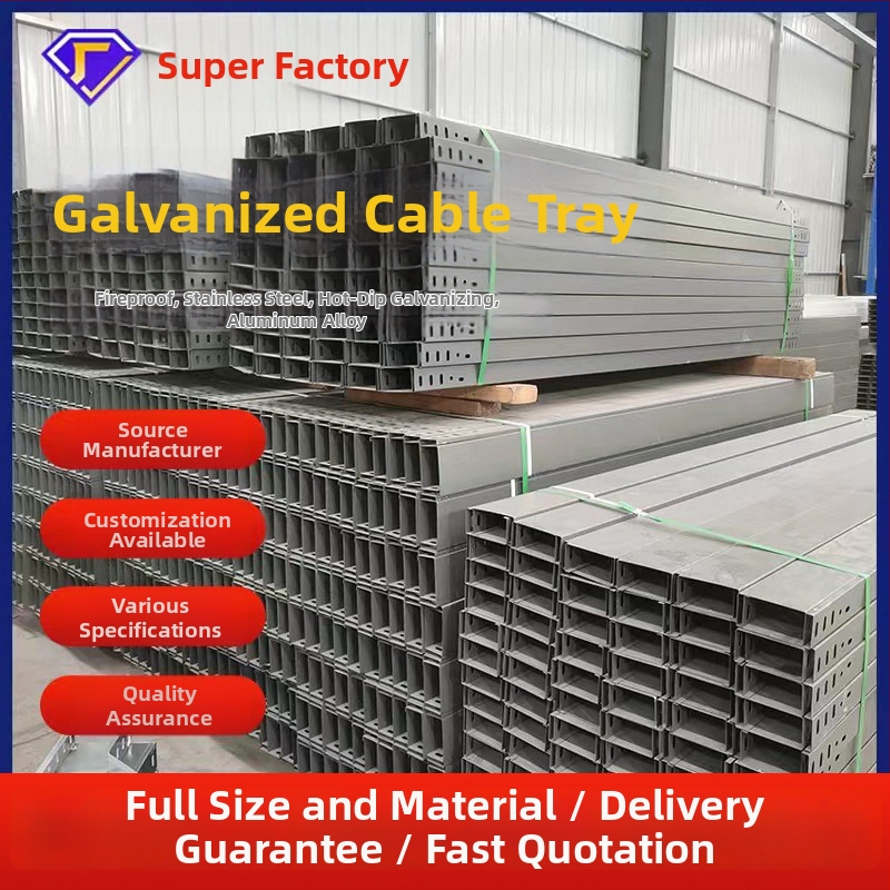 Galvanizált kábelcsatornás híd, Dongyide, testreszabható, ISO 9001, bevásárlóközpontok, gyárak, szupermarketek és lakóépületek számára