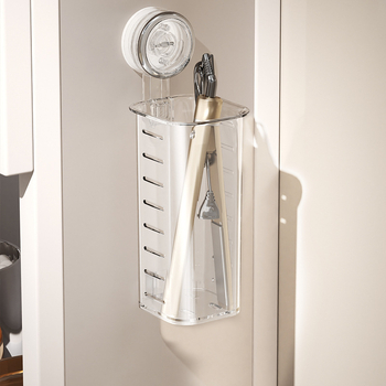 imega Raft de depozitare pentru unelte de păr, cu ventuză, montaj pe perete, fără găuri, plastic, nivel 1