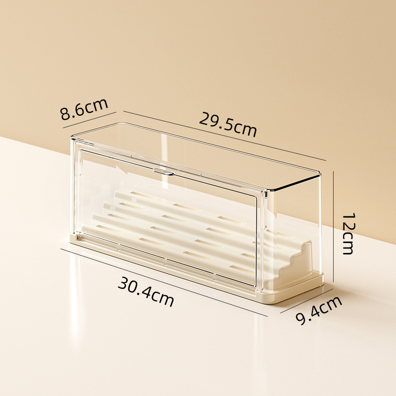 Porvédett íróasztali tároló doboz, többszintű asztali rendező, 1 L kapacitás, modell JLG 250 100 1