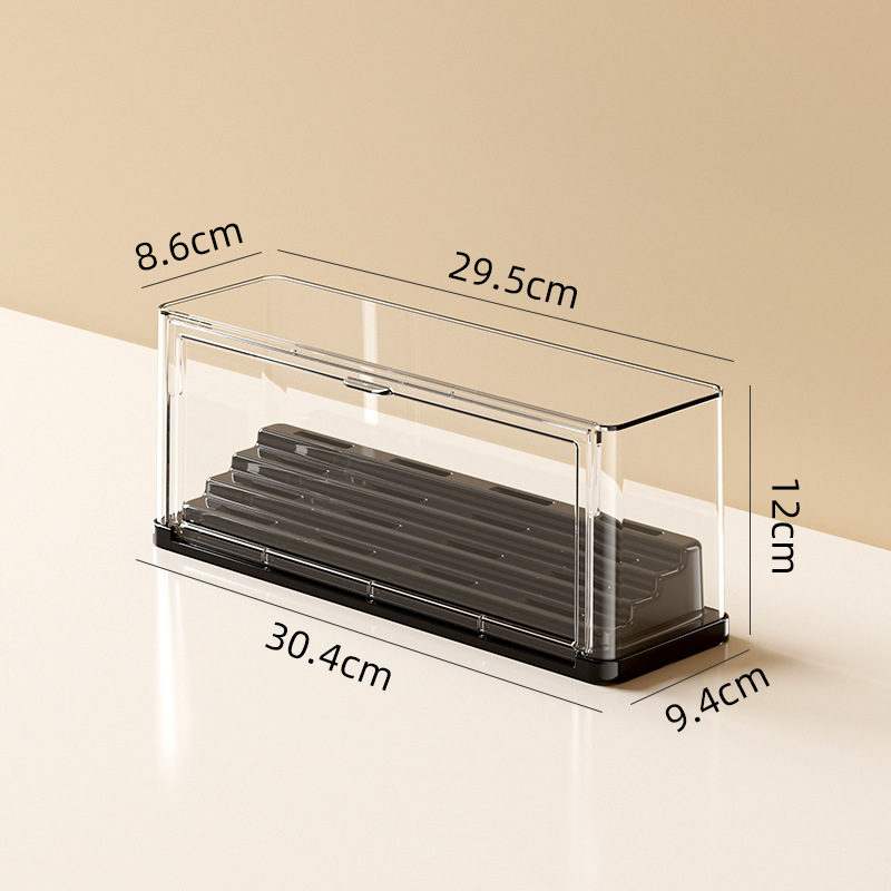 Porvédett íróasztali tároló doboz, többszintű asztali rendező, 1 L kapacitás, modell JLG 250 100 1