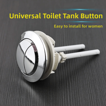 Бутон за промиване на тоалетна – натисков тип, ABS пластмаса, Saomao, инжекционно формоване, модерен стил