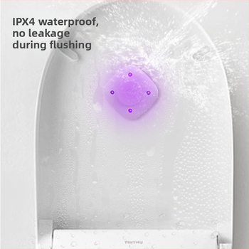 Стерилизатор за тоалетна USB презареждаем UV-C за премахване на миризми, ABS, IP55, напрежение ≤36V