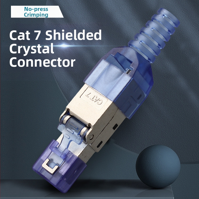 SeTO Apsaugota RJ45 Cat.7 kristalinės galvos jungtis inžinerinėms taikymo sritims