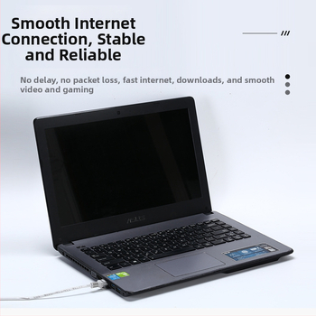 Cat5 Ethernet kabelis, vidaus/ lauko naudojimui, RJ-45 jungtis, pasuktos poros, aliuminio-magnio laidininkas, skirtas kompiuteriams ir jungikliams