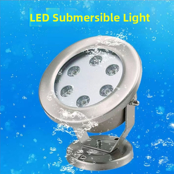 Pod vodou svetlo pre vodné efekty, model Yt-sxd-04, výkon 12–36 W, napätie 24 V, IP68, svetelný tok 1500 lm