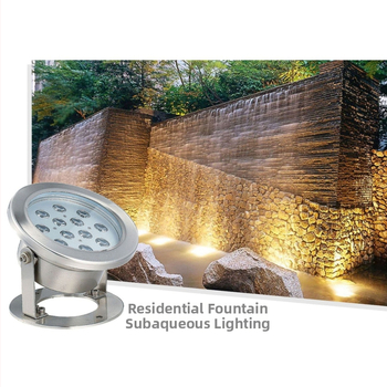 Pod vodou svetlo pre vodné efekty, model Yt-sxd-04, výkon 12–36 W, napätie 24 V, IP68, svetelný tok 1500 lm