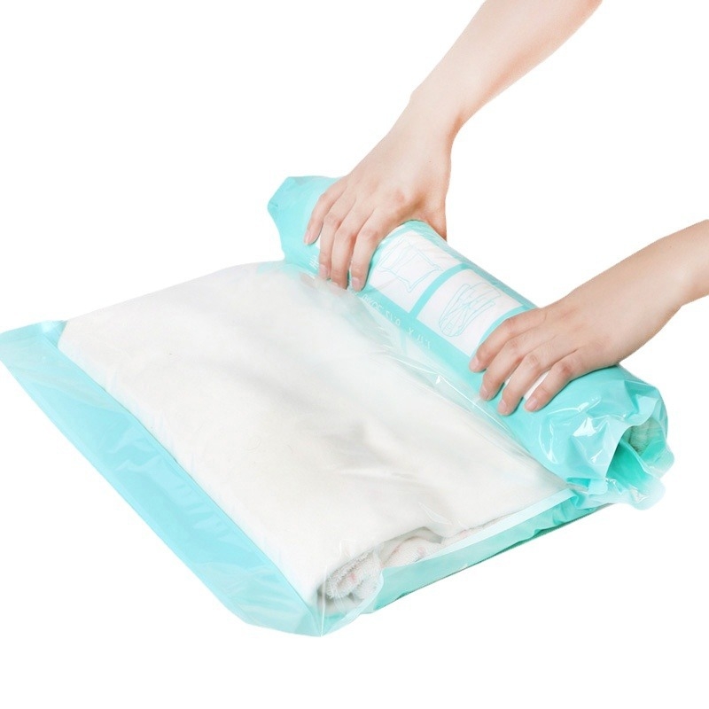 6 gab Roll-Up vakuuma uzglabāšanas maisiņu komplekts — PA + PE materiāls, ūdensnecaurlaidīgs