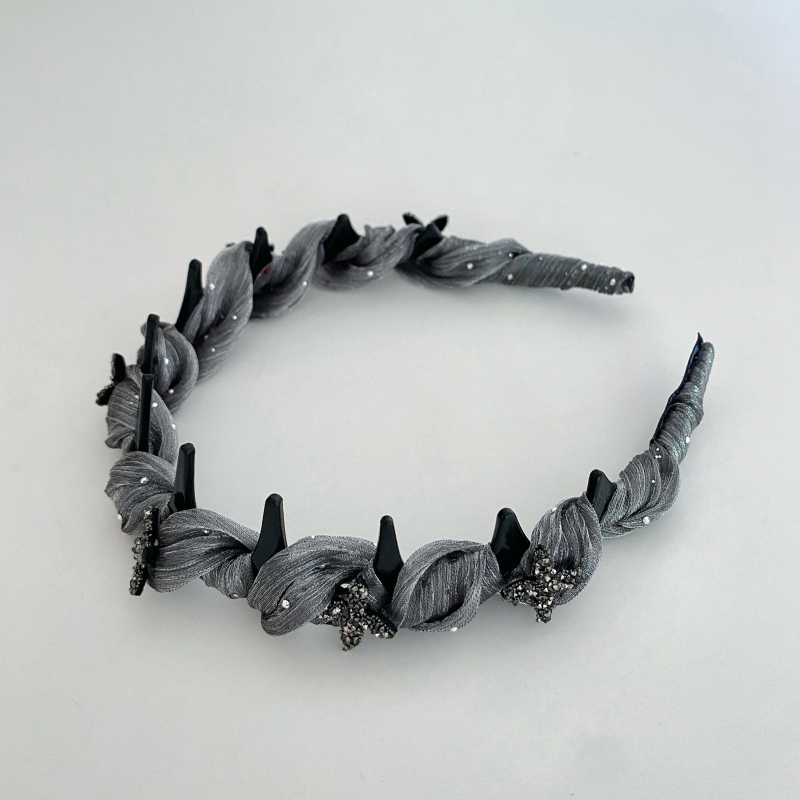 Beji Rabbit лента за коса от мрежеста материя, ръчна изработка, сладък стил