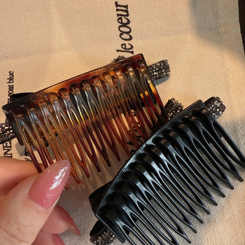 Ακρυλική φουρκέτα μαλλιών σε σχήμα φιόγκου, χειροποίητη, γυναικείος στυλ, για το πίσω μέρος του κεφαλιού