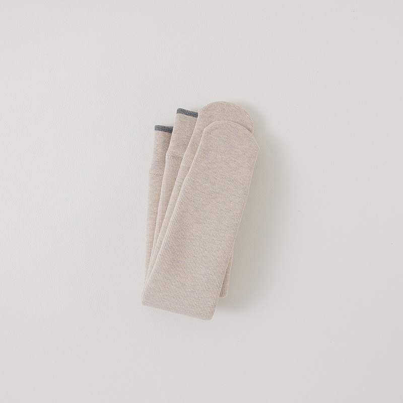 Colanți pentru fetițe, toamnă–iarna, cu deschidere la zona inghinală, lungime 9/10, talie înaltă, 90% poliester