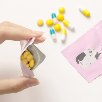 Sac de medicamente, pătrat, PVC, impermeabil, multifuncțional, potrivit pentru călătorii