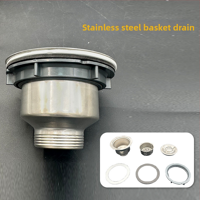 Kööginõude äravoolutorude komplekt, S-kaar, polüpropüleen, tõmbe tüüp, kohandatud töötlemine