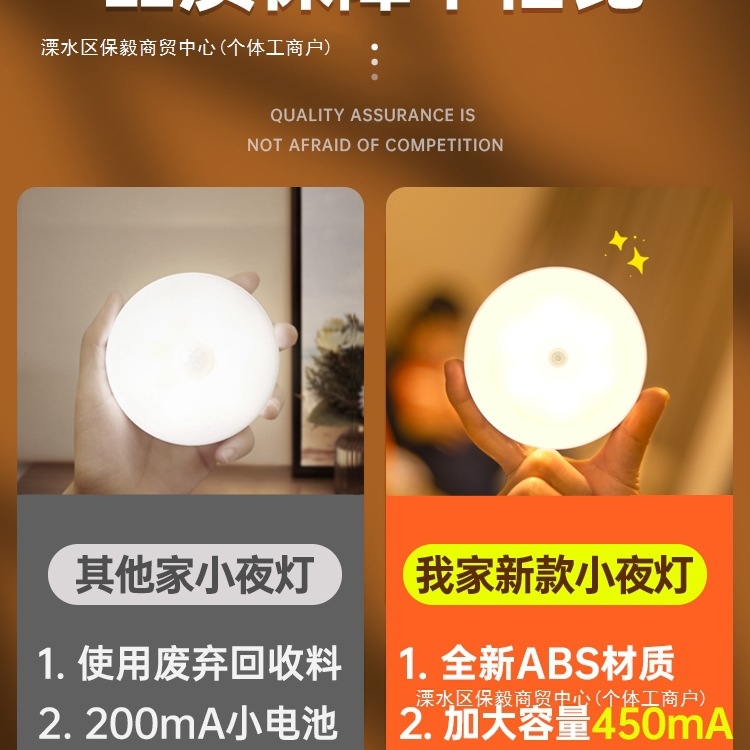 LED nakts gaisma ar skaņas sensoru, 5W, PVC abažūrs, iekšējai lietošanai, jutības diapazons 30