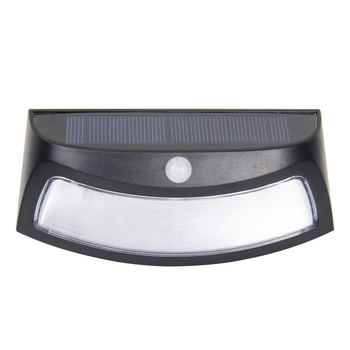 Ηλιακό LED φωτιστικό τοίχου εξωτερικού χώρου με αισθητήρα κίνησης PIR, Cree LED, IP65, 2W
