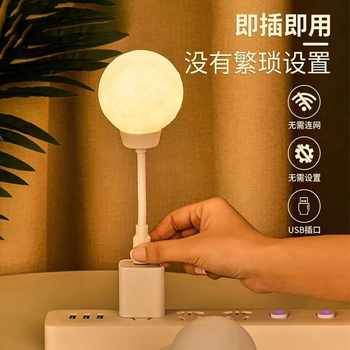 Νυχτερινό φως με έλεγχο φωνής και διαβαθμισμένο φωτισμό – USB τροφοδοσία, PVC σκιά λαμπτήρα, προστασία ματιών, μοντέρνο στυλ