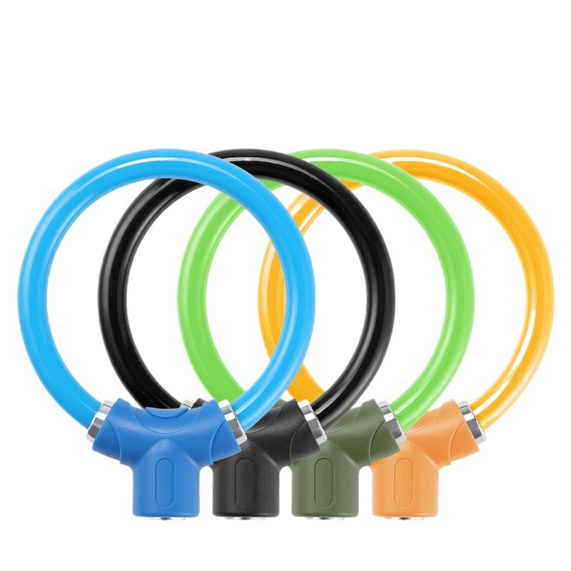 Prijenosni anti-kradni sigurnosni kabel za bicikl s lančanim kablom, za planinske i cestovne bicikle te električna vozila — Model: 1; Marka: Other; Stil: Novi kineski stil