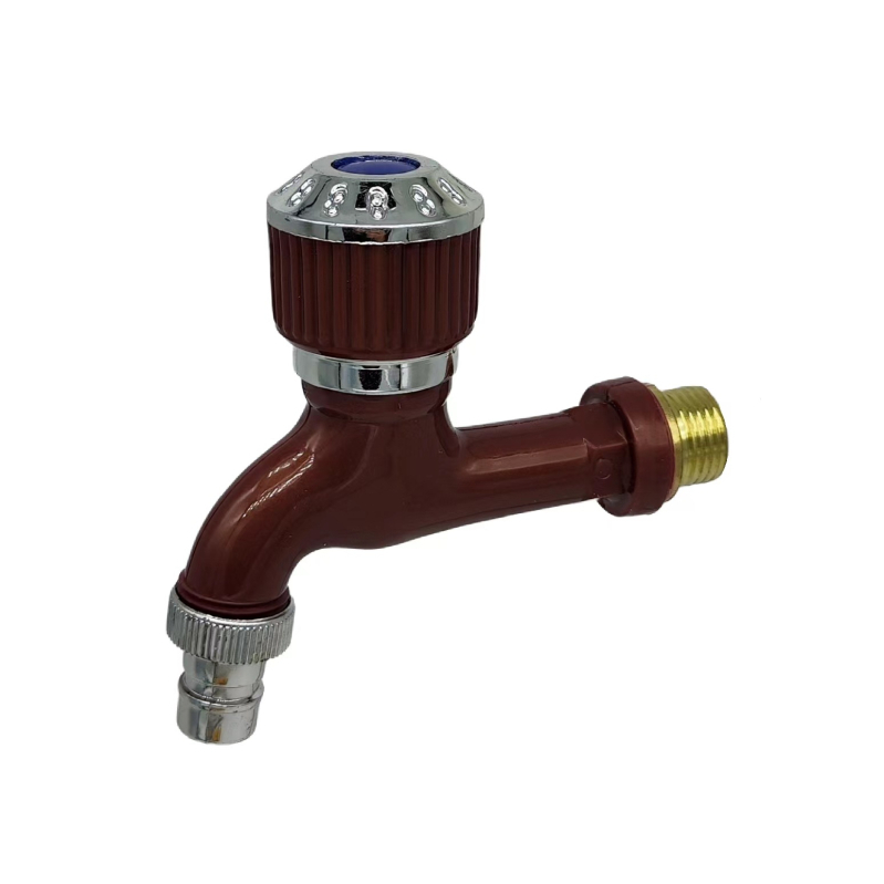 Кран за пералня, PP материал, керамичен дисков клапан, резбова връзка, 0-75°C