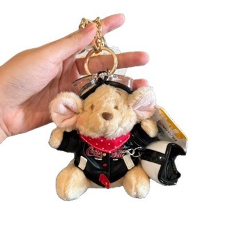 Plüüžist kottide ripats liblika fe ja väikese karu motiiviga — suvi 2025, siseruumide dekor, kottidele riputatav