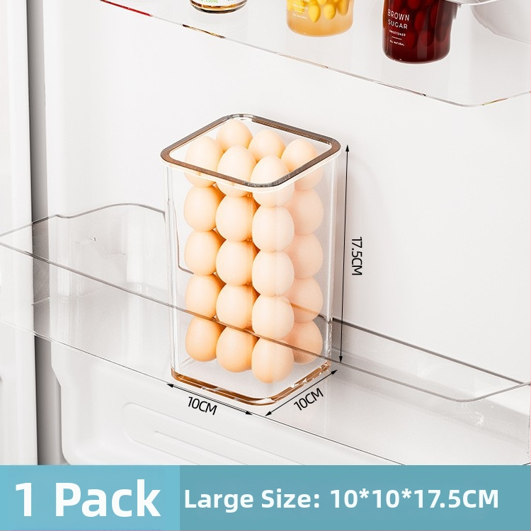 Olu laikymo dėžutė šaldytuvo šoninėms durims, šviežumo laikymas vaisiams ir daržovėms, PET medžiaga, virtuvės saugojimo organizatorius