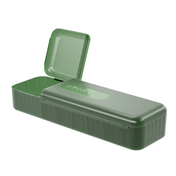 Kutija za pohranu kablova s poklopcem i pregradama, PP plastika, moderni minimalistički stil, za organizaciju u dnevnom boravku.